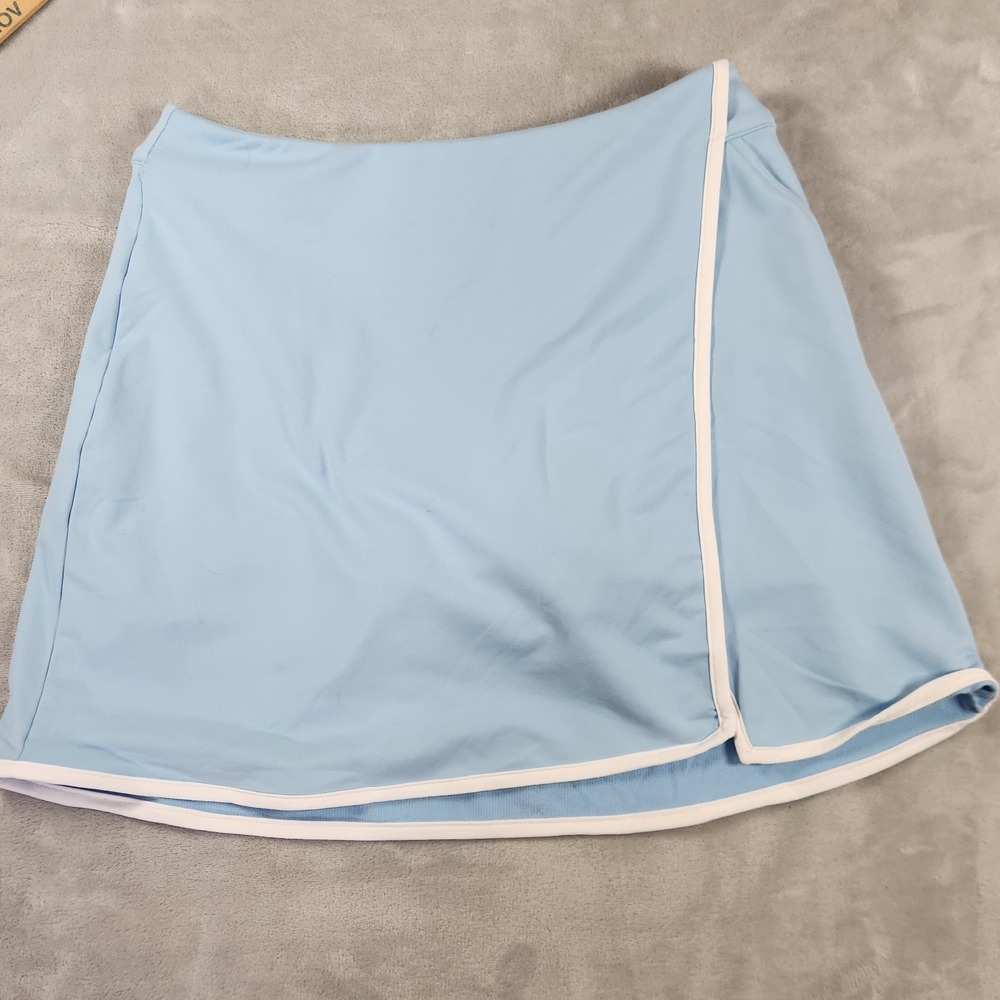 PETER MILLAR WOMEN'S BLUE GOLF SKORT SKIRT SIZE S ALTHLEISURE PREPPY NWT